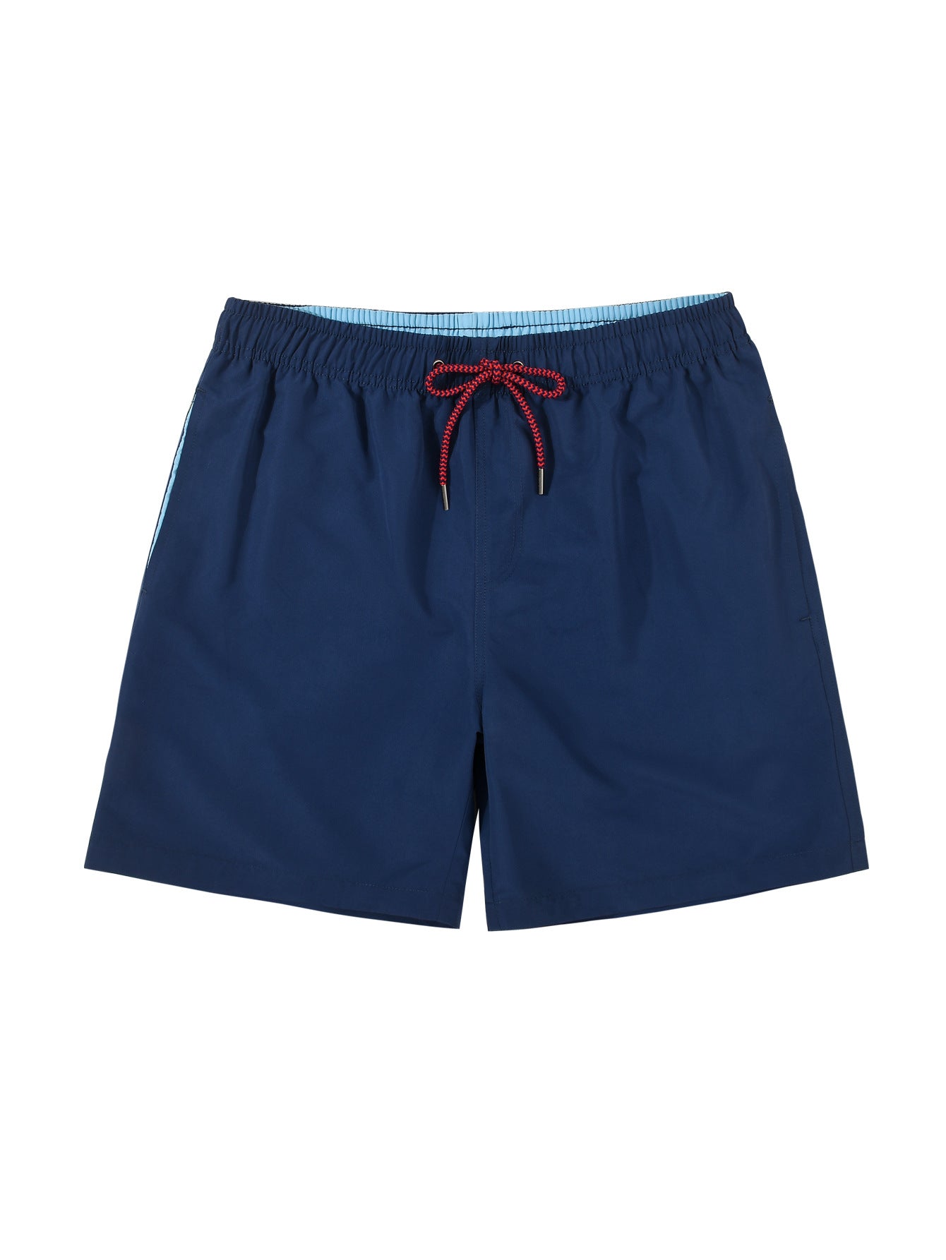 Solid Color Lined Men Swim Trunkscomfortable No Awkward Bulges Relaxed Fit And Quick Drying