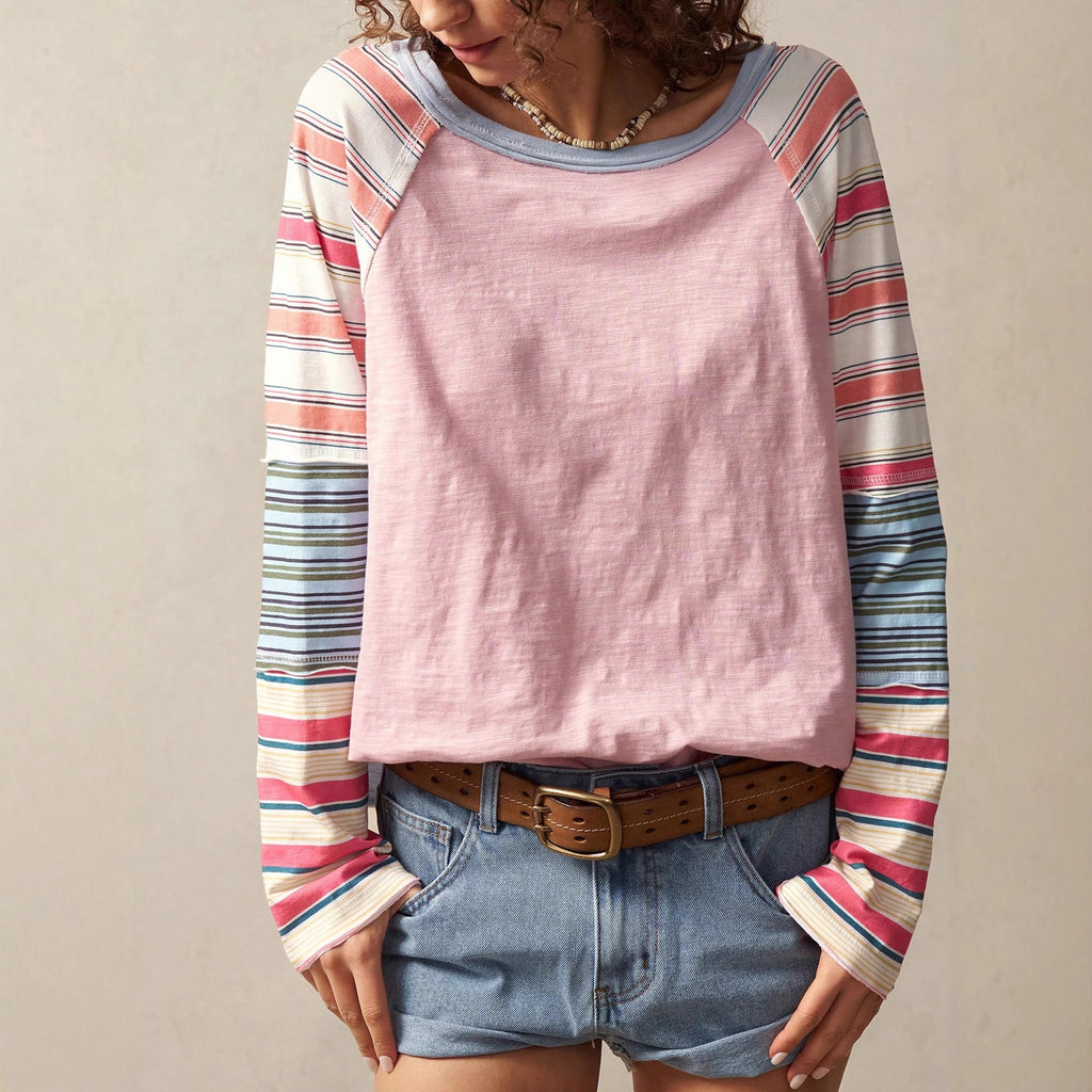 Women's V-neck Knitted Top