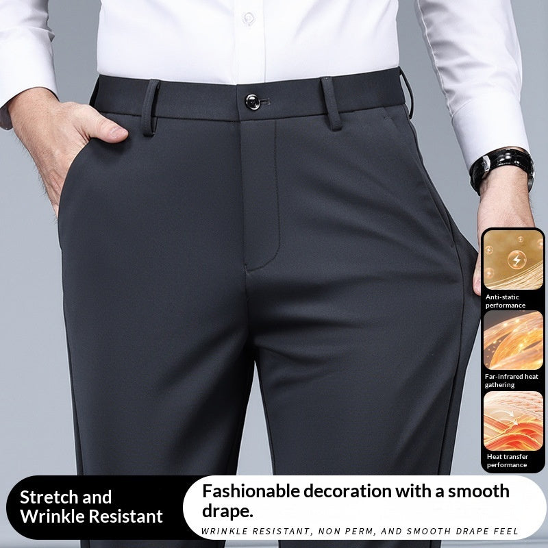 Autumn And Winter Thick Men's Casual Pants