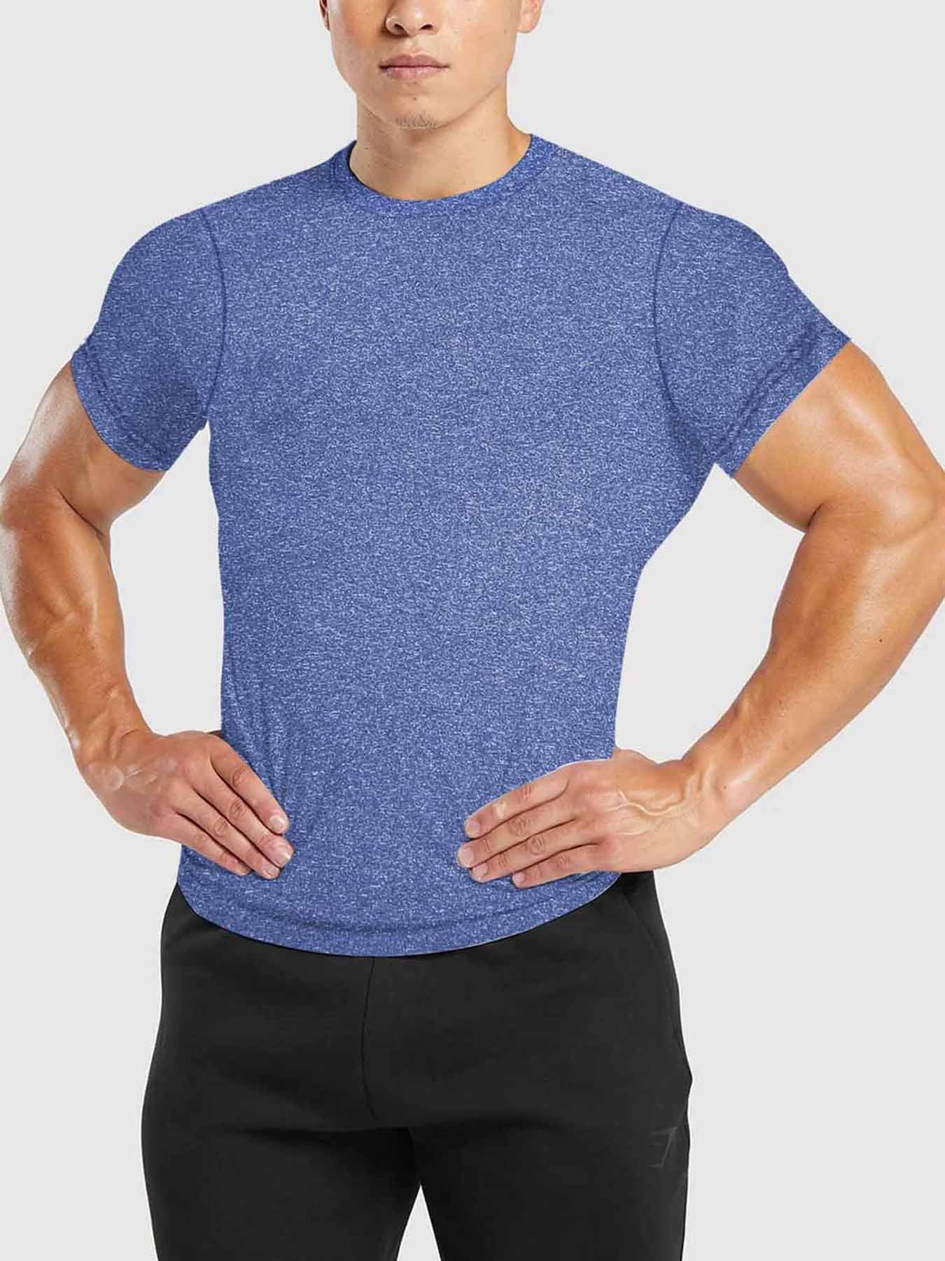 Men's Quick-dry Round Neck Short-sleeved T-shirt