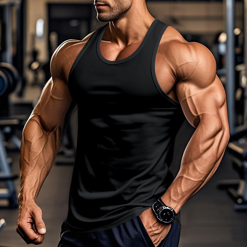 Men's Sports Fitness Vest Quick-dry Muscle Aesthetics