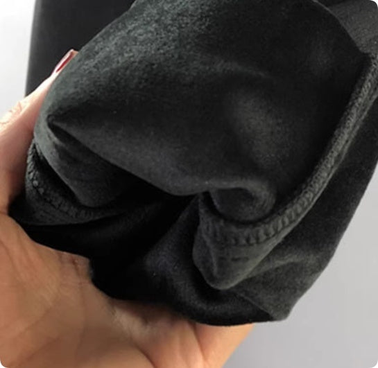 Winter Motorcycle Leather Pants Fleece-lined Thickened Windproof