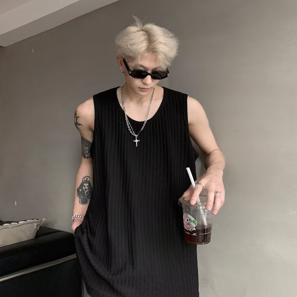 Men's Loose Sleeveless Undershirt