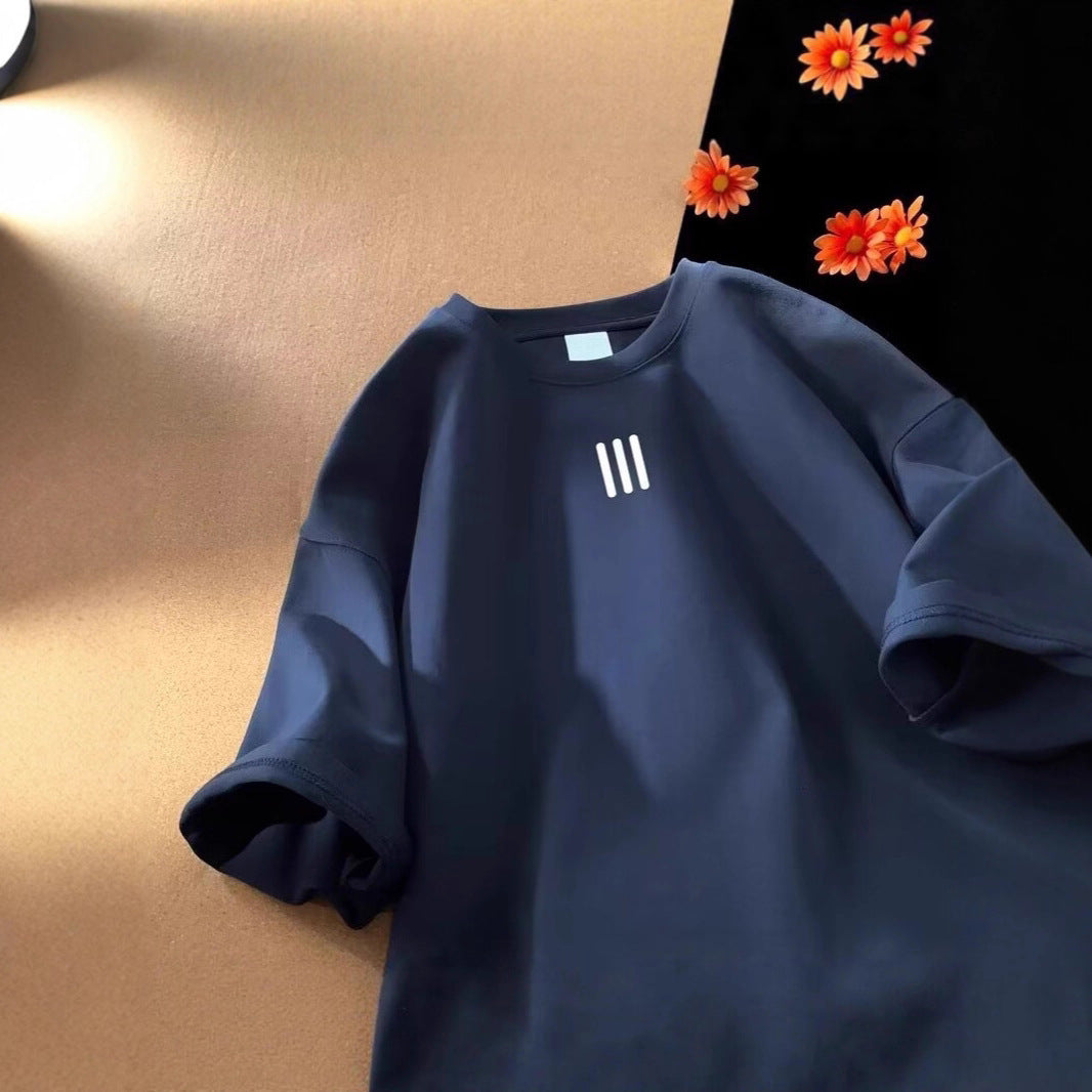 Trendy High-end Half-sleeve Couple Outfits