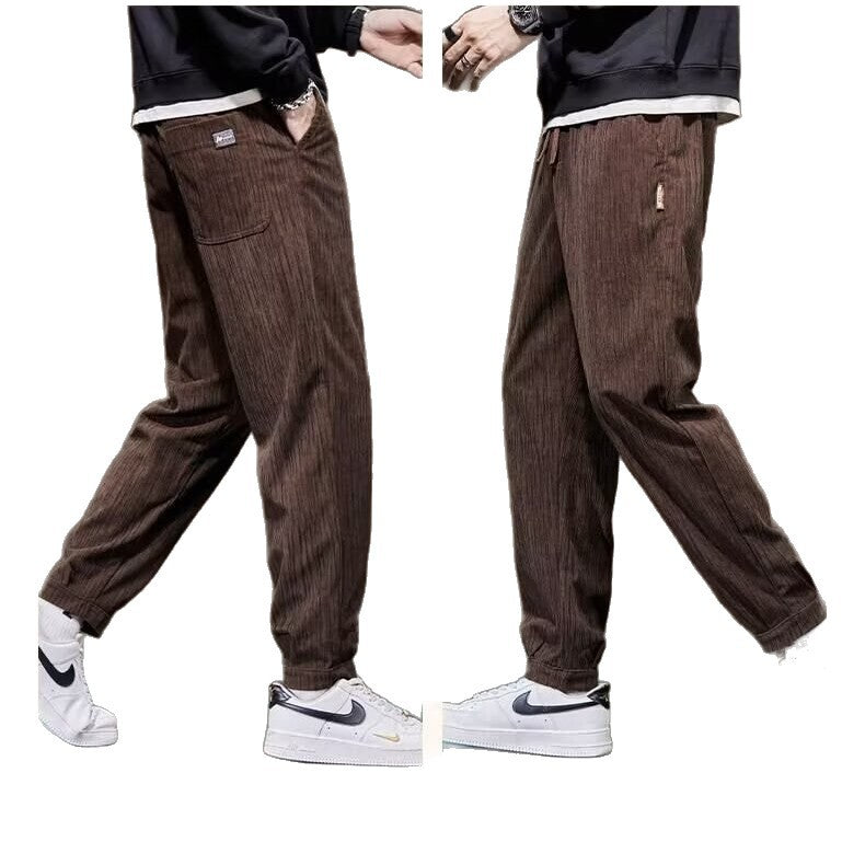 Men's Autumn Elastic-waist Jogger Pants