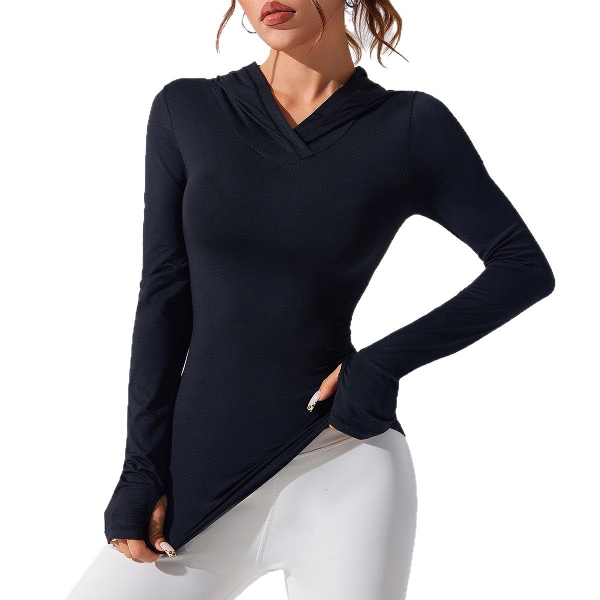 Women's Quick-Drying Yoga Running Hoodie