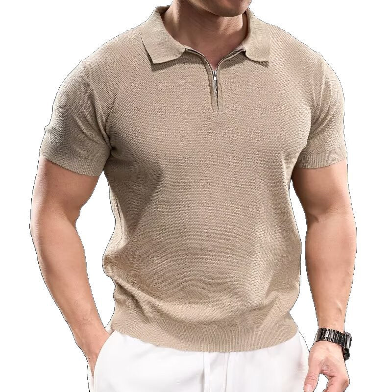 Men's Short-sleeved Breathable Versatile Trendy Top