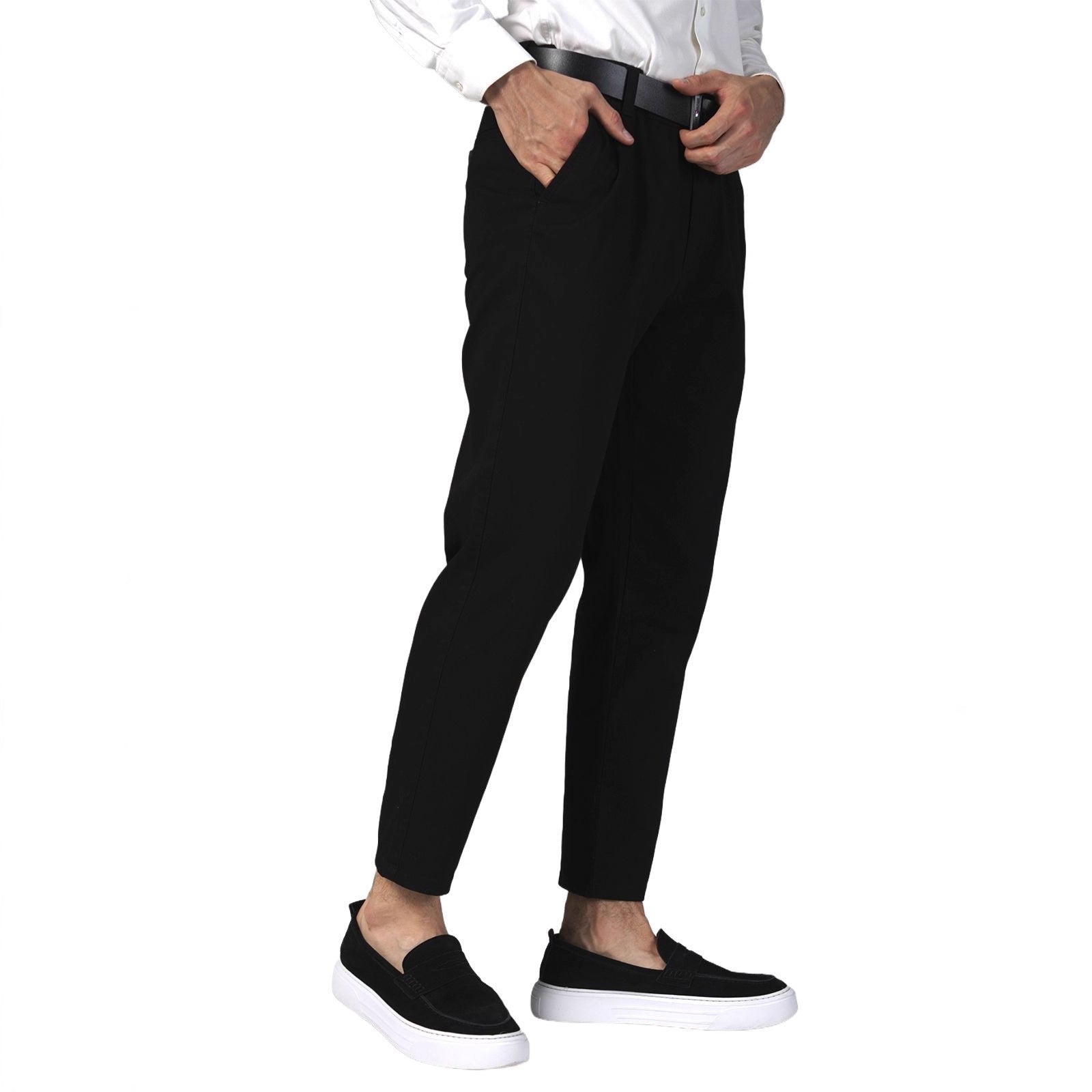Men's Autumn Drape Loose Straight Wide Leg Trousers