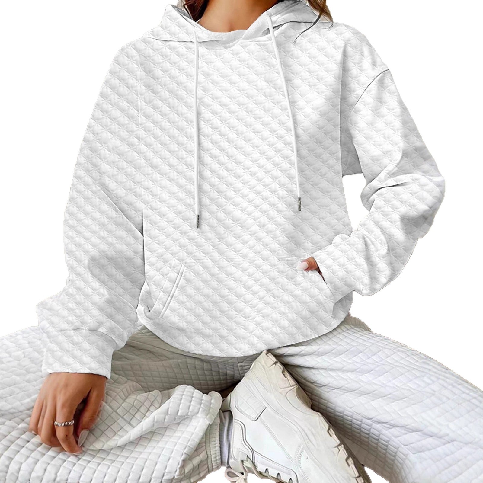 Women's Long Sleeve Sweatshirt Casual And Fashionable Pullover Hoodie