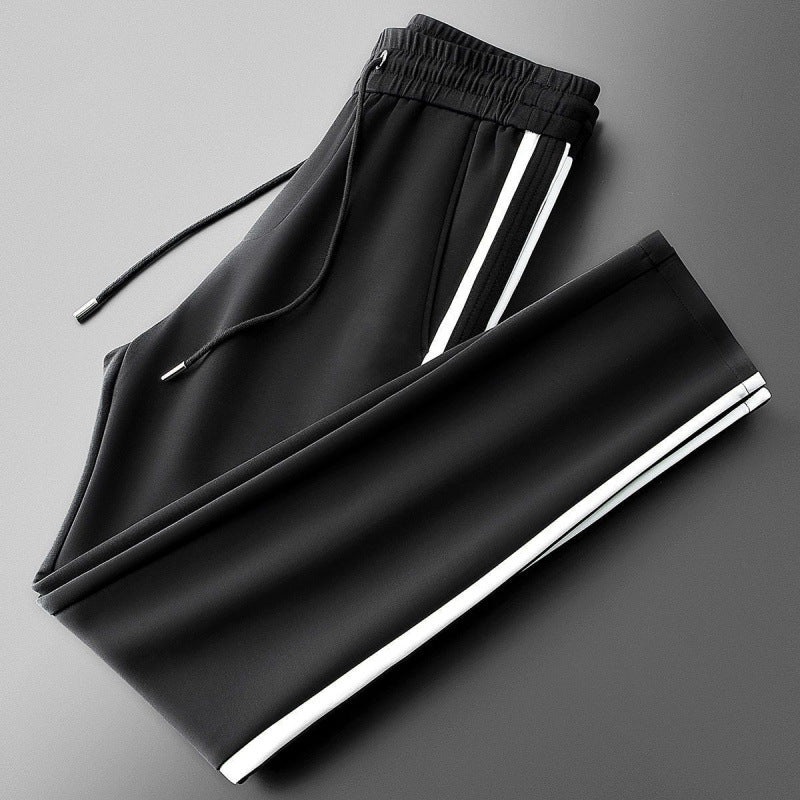 Slimming Lightweight Men's Slim-fit Straight-leg Athletic Casual Sweatpants