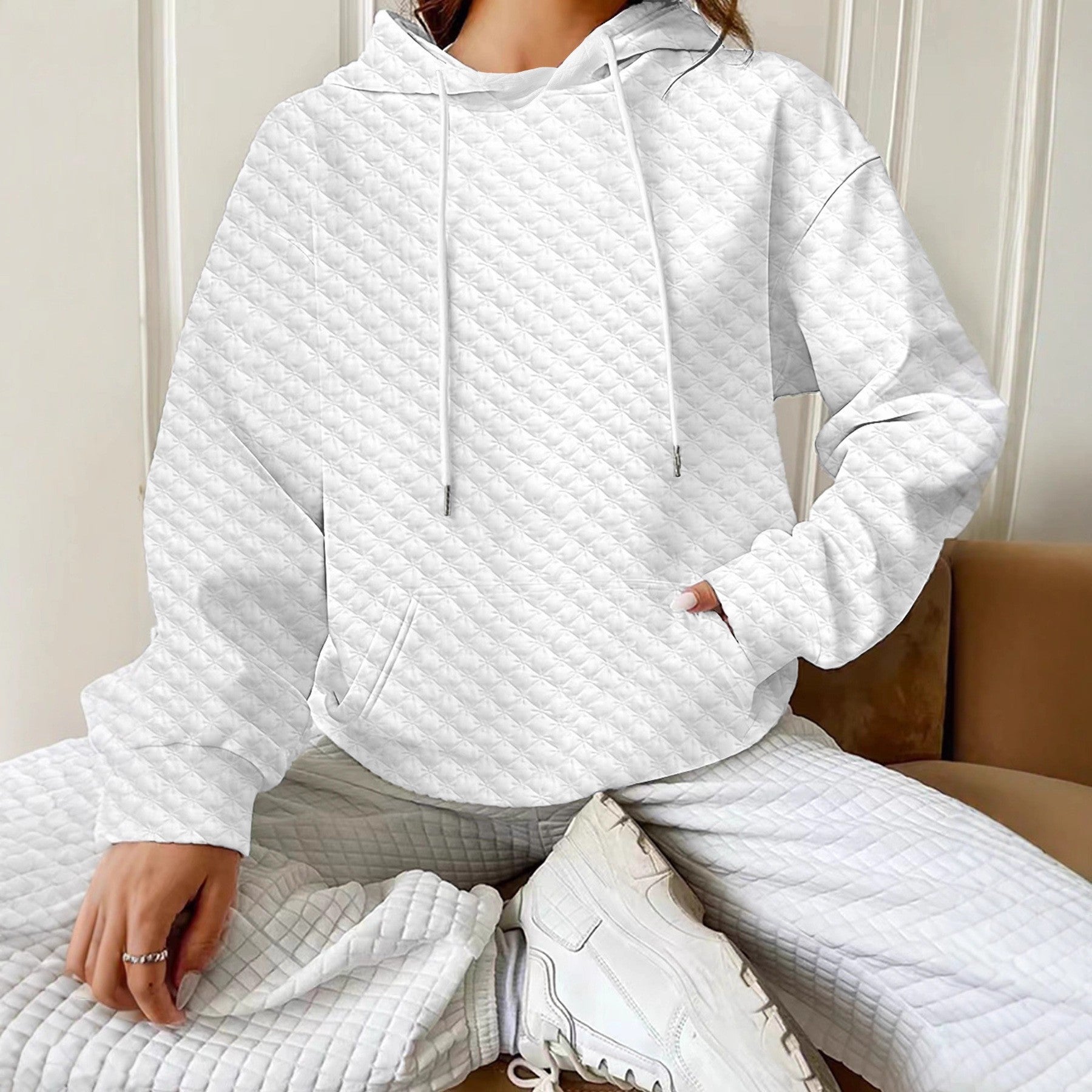 Women's Long Sleeve Sweatshirt Casual And Fashionable Pullover Hoodie