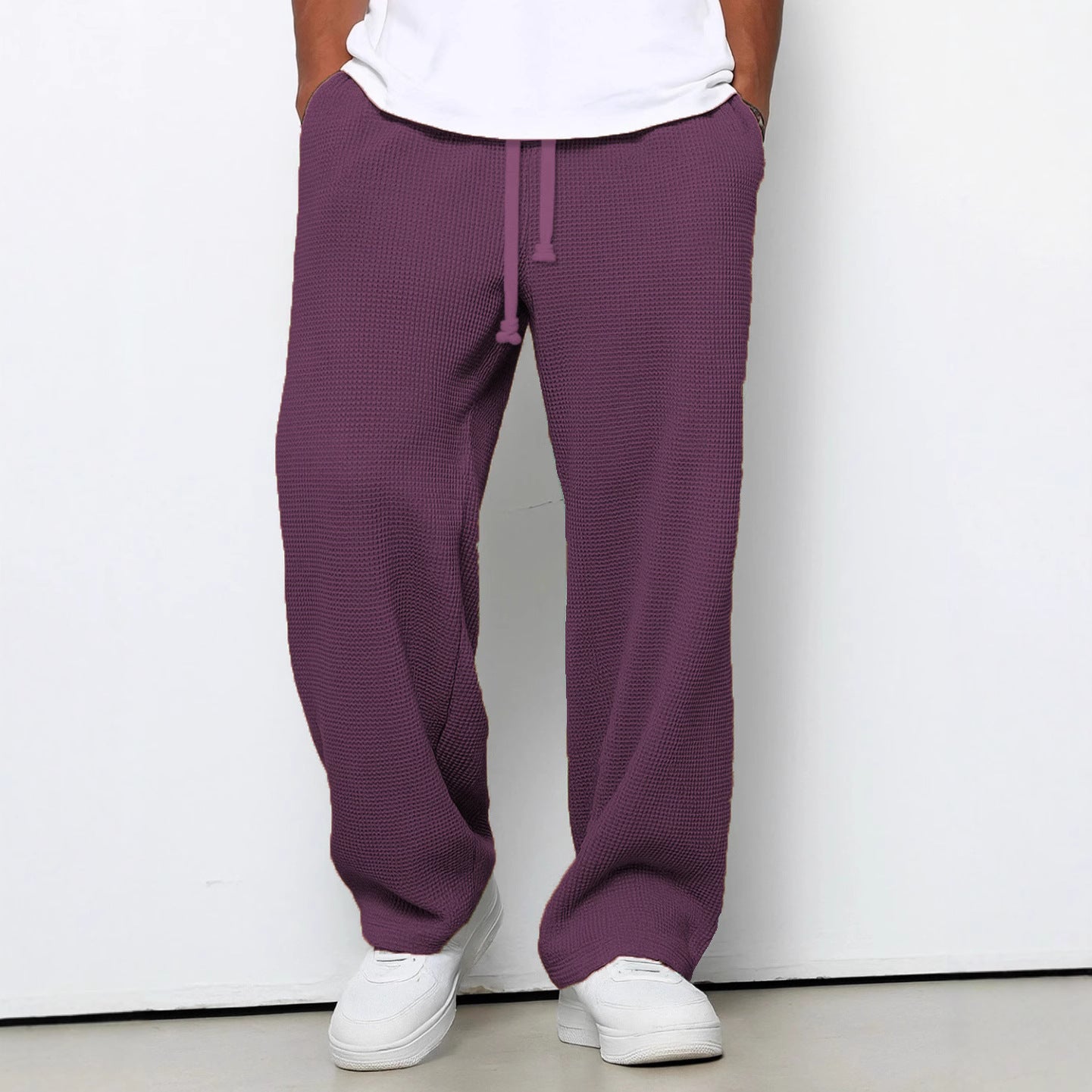Spring Autumn Unisex Loosefit Athletic Casual Sweat Pants