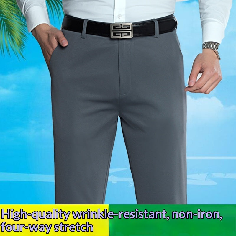Autumn And Winter Thick Men's Casual Pants