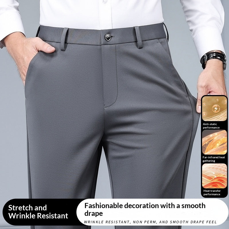 Autumn And Winter Thick Men's Casual Pants