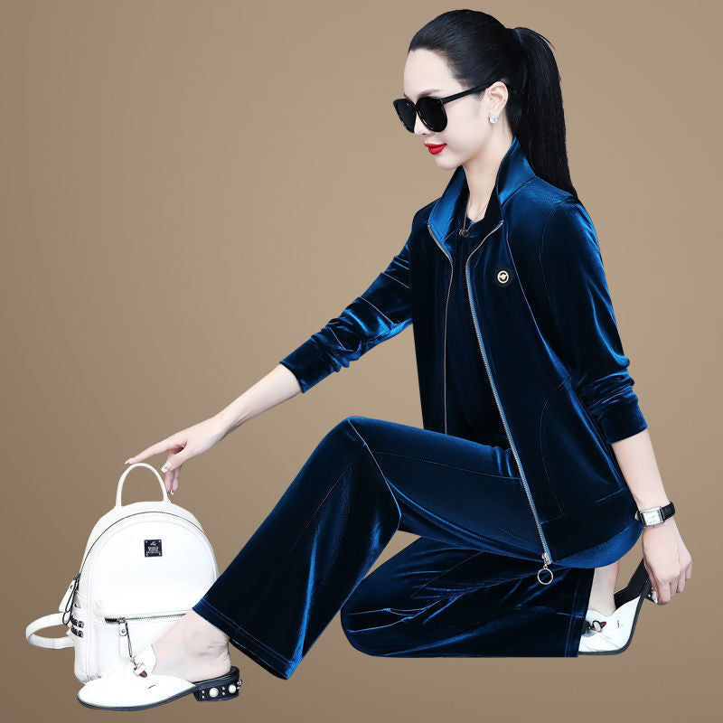 Women's Sportswear Set Fashionable Relaxed Fit