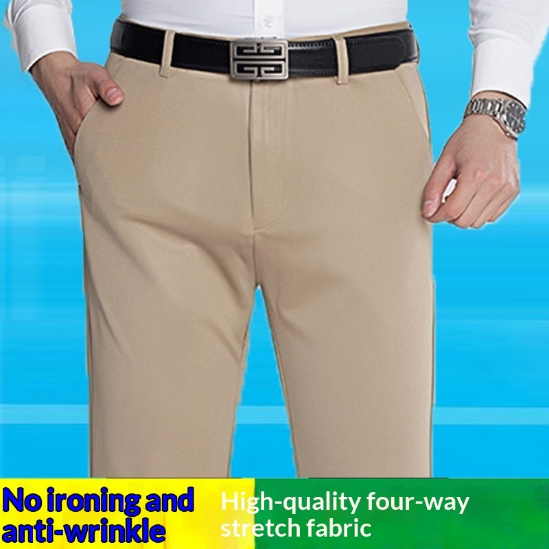 Autumn And Winter Thick Men's Casual Pants