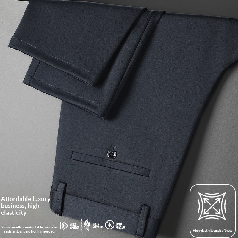 Autumn And Winter Thick Men's Casual Pants