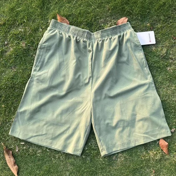 Men's Loose-Fit Beach Shorts With Digital Camouflage Print