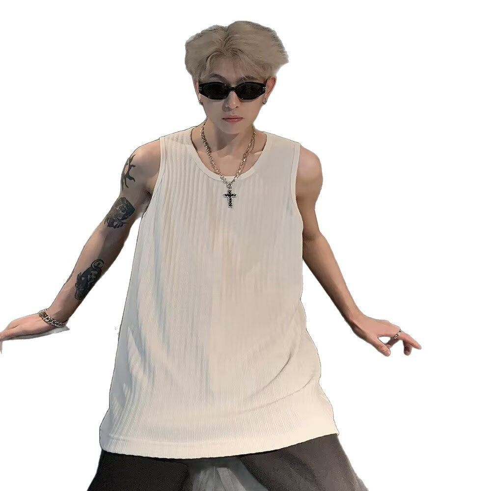 Men's Loose Sleeveless Undershirt