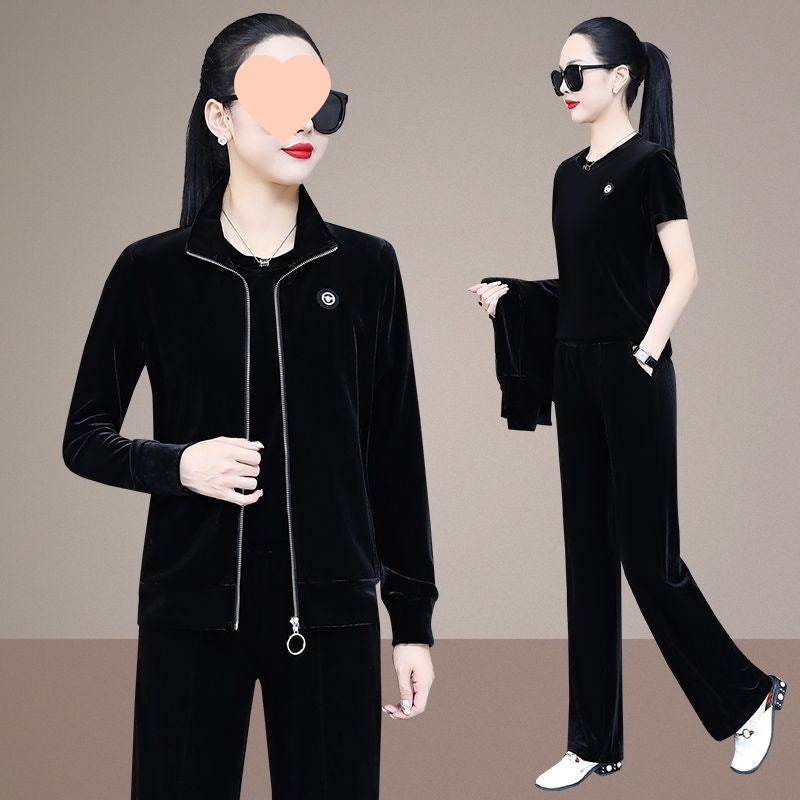 Women's Sportswear Set Fashionable Relaxed Fit