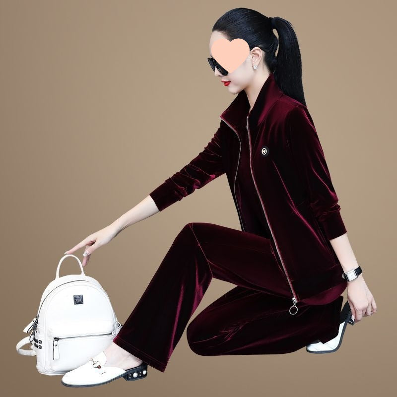 Women's Sportswear Set Fashionable Relaxed Fit